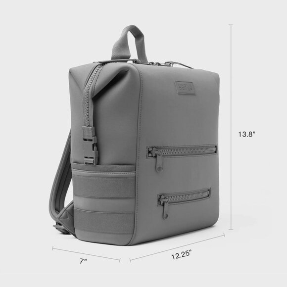 Dagne Dover Indi Neoprene Diaper Backpack in Lilac, Large - Picture 8 of 8